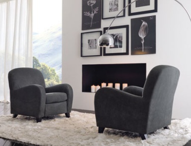 Кресло с высокой спинкой, Martini Mobili