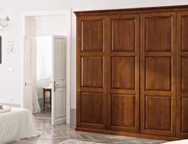 Шкаф платяной модульный на каркасе из массива тополя 4499, Bruno Piombini