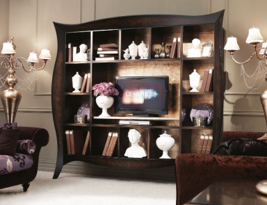 Книжный шкаф с открытыми полками, Gervasoni