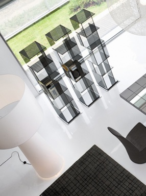 Стеллаж Cubic Glass