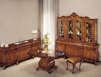 Столовая на каркасе из массива дерева 379 / 380 / 382 / 377 / 377/C / 377/S, BTC