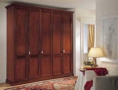 Шкаф платяной пятистворчатый на каркасе из массива дерева 4030, BTC