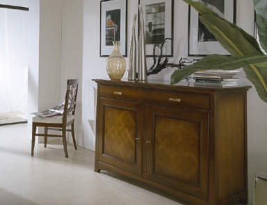 Комод на каркасе из массива дерева 507, BTC