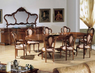 Столовая на каркасе из массива дерева 513/C / 513/S / 24/V / 146, BTC