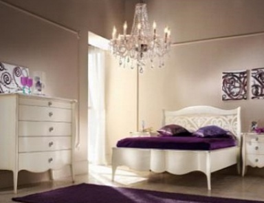 Спальня на каркасе из массива дерева 726/G / 727/G / 725/G, BTC