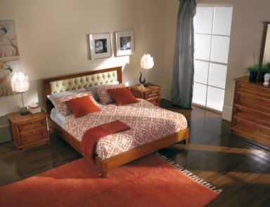 Спальня на каркасе из массива дерева NC 027 / NC 031 / NC 025, BTC