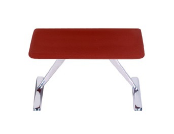 Пуф с ножками из алюминия и сиденьем из полиуретана TT1, Alias