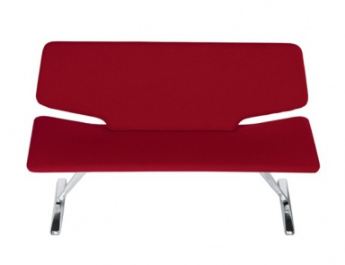 Диван с сиденьем и спинкой из полиуретана и обивкой из текстильной ткани TT2, Alias