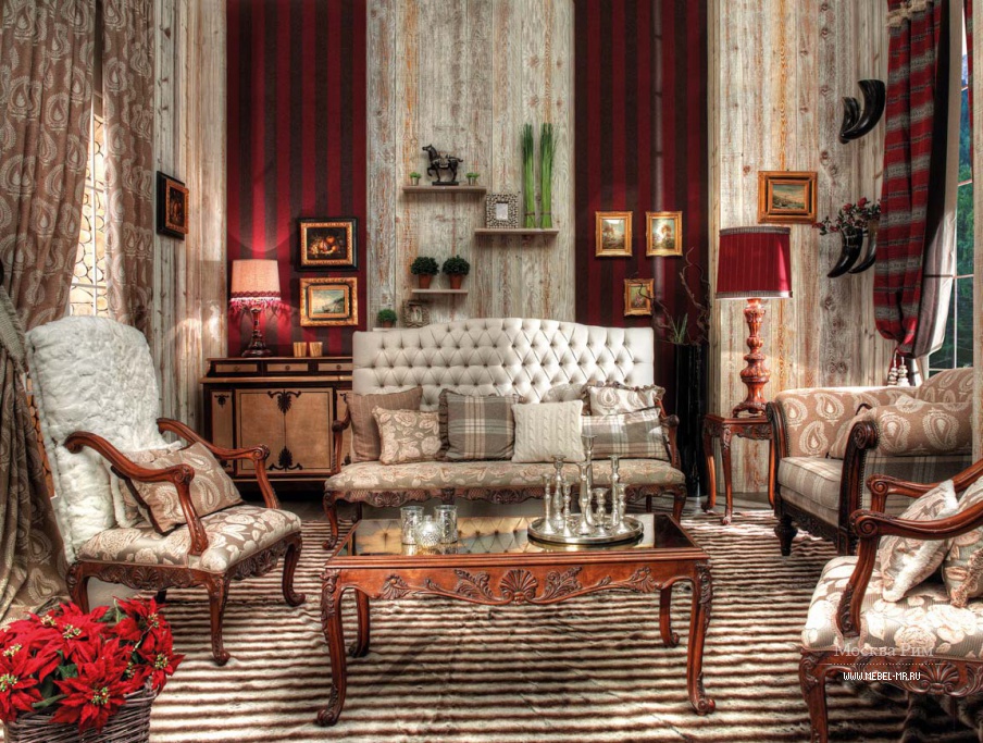 Гостиная (гарнитур для гостиной), Davos - Asnaghi Interiors