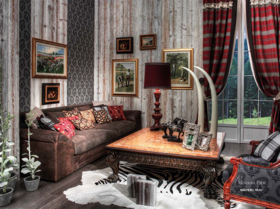 Гостиная (гарнитур для гостиной), Martigny - Asnaghi Interiors