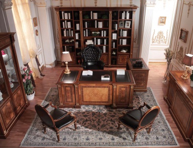 Кабинет (гарнитур для кабинета), Emil - Asnaghi Interiors
