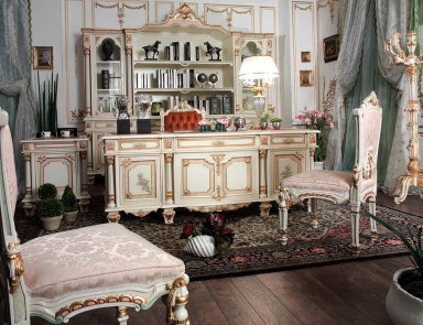 Кабинет (гарнитур для кабинета), Florian - Asnaghi Interiors