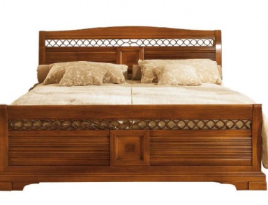 Двуспальная кровать, Bruno Piombini (мебель классические спальни)