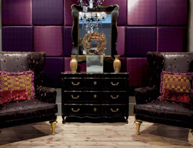 Кресло с высокой спинкой, Bruno Zampa