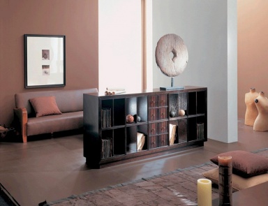 Стеллаж с корпусом из массива вишни, Annibale Colombo