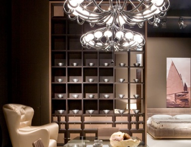 Стеллаж с корпусом из массива вишни, Annibale Colombo