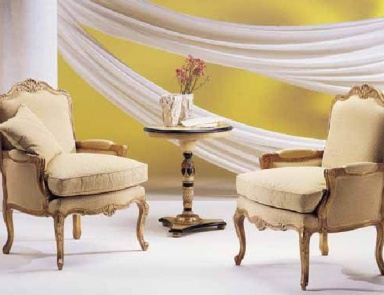 Кресло в текстильной обивке, Caspani Tino