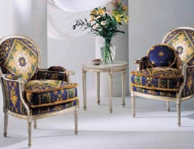 Кресло с закругленной спинкой, Caspani Tino