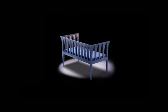 Диван Blue Sofa by Eliel Saarinen