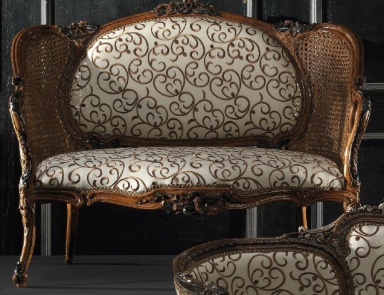 Двухместный диван с высокой спинкой, Vittorio Grifoni