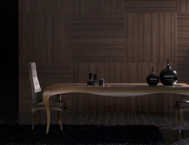 Обеденный стол на фигурных ножках, L'Officina