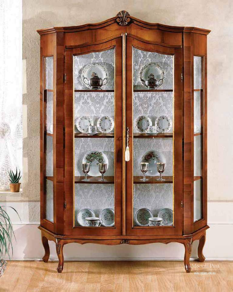 Витрина с каркасом из натурального дерева, Scappini & C