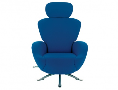 Кресло на металлических ножках K10 DODO, Cassina (вращающиеся кресло)
