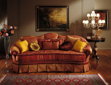 Двухместный диван со скрытым каркасом, Palmobili