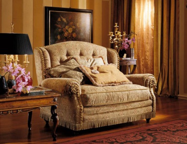 Двухместный диван с высокой спинкой, Palmobili