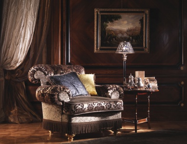 Кресло с закругленными подлокотниками, Palmobili