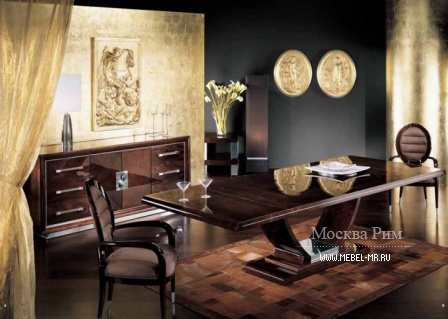 Обеденный стол с прямоугольной столешницей, Giorgio Collection