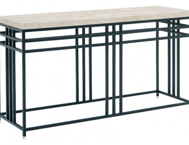 Стол на высоких ножках, Geometric Console Table - Andrew Martin