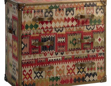 Комод обтянутый кожей, Howard Kilim Chest of Drawers - Andrew Martin