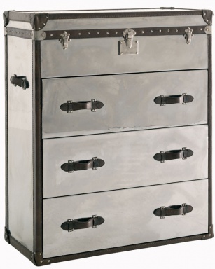 Комод Steel Brown Chest Of Drawers