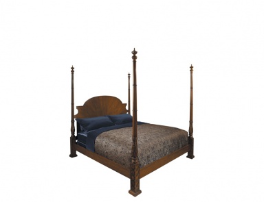 Кровать Chippendale four poster Bed, Baker
