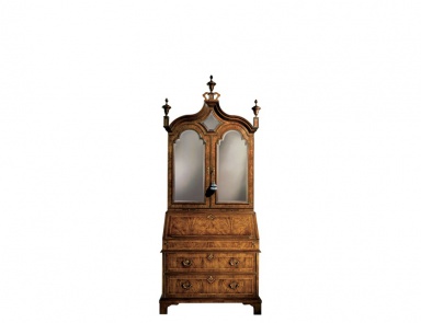 Шкаф книжный Queen Anne Bureau, Baker (стенка шкаф для кабинета, италия)