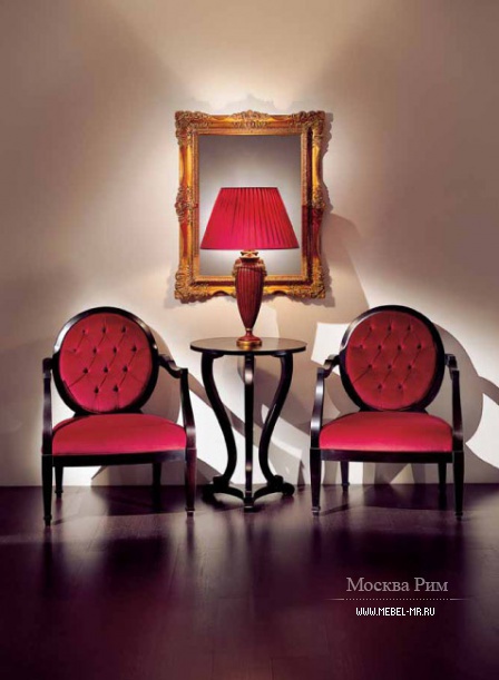 Гарнитур для гостиной в классическом стиле, кресла и журнальный столик - Сasali