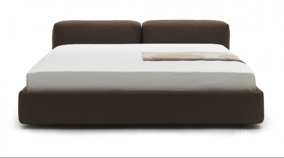 Кровать с мягким изголовьем Superoblong, Cappellini