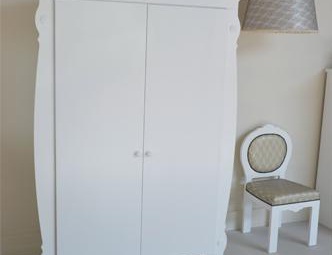 Платяной шкаф с распашными створками, Anna Baby Room (классическая детская мебель)