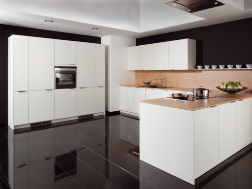 Кухня (кухонный гарнитур) AZ1 Crystal White Reed