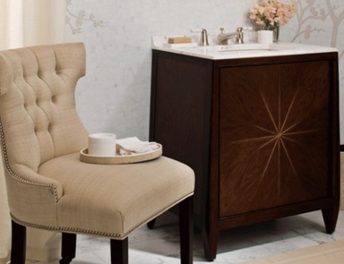 Стул с высокой спинкой, Barbara Barry