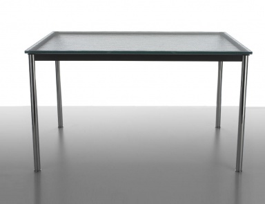 Стол LC10 на металлическом каркасе , Cassina