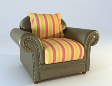 Кресло кожаное, Barbara Barry