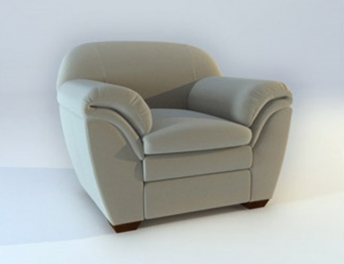 Кресло с мягкими подлокотниками, Sofy -  Barbara Barry