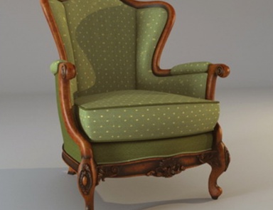 Кресло с высокой спинкой, Barbara Barry