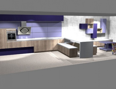 Кухня Kitchen 2, Bauformat