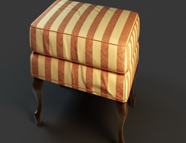 Пуф на деревянных ножках, Forniarina - Barbara Barry