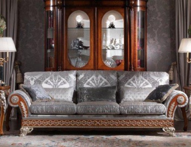 Трехместный диван на низких ножках, Armando Rho