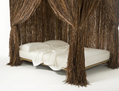 Кровать двуспальная с балдахином Cabana bed, Edra (кровать с балдахином)