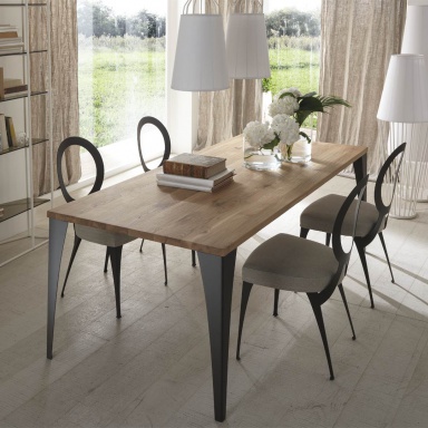 Стул Miss uncovered backrest